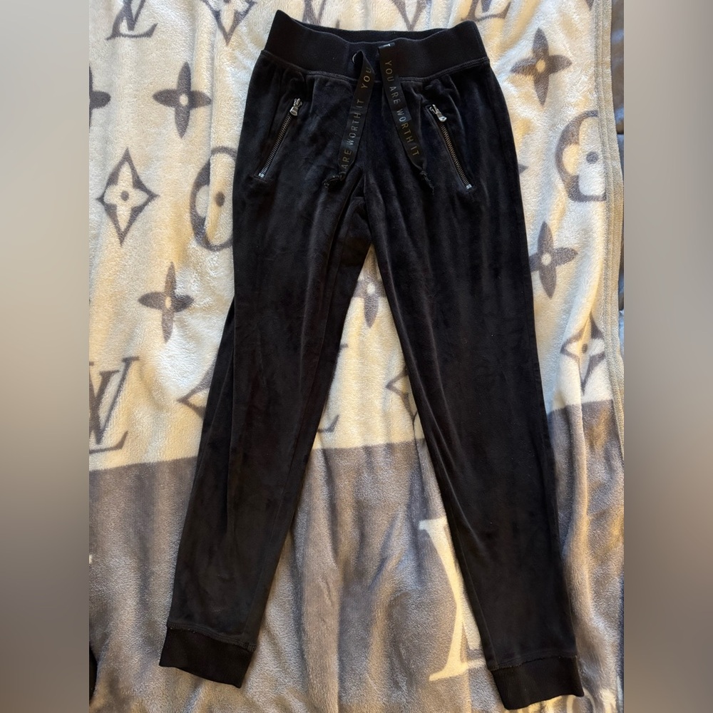 Justice Black Kids Joggers